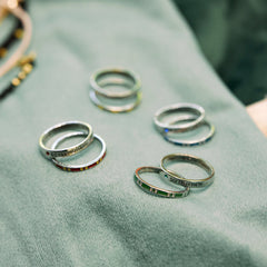 Hufflepuff™ House Ring Stack