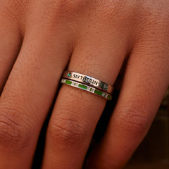Slytherin™ House Ring Stack