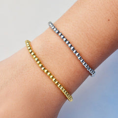 Harper Round Bead Stretch Bracelet