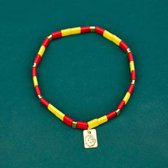 Gryffindor™ Tile Bead Stretch Bracelet