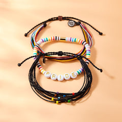 Pride Letter Bead Stretch Bracelet