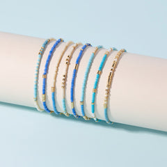 Protect the Sharks Stretch Bracelet Set of 8