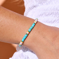 Desert Turquoise Stretch Bracelet