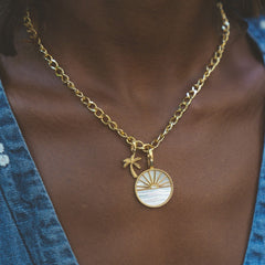 Harper Statement Ocean Sunset Charm