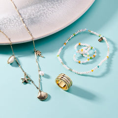 Wide Enamel Stripe Fidget Ring