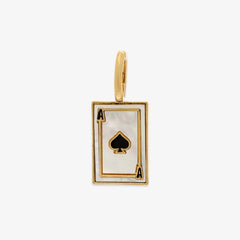 Harper Ace of Spades Statement Charm