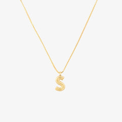 Initial Pendant Necklace