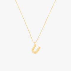 Initial Pendant Necklace