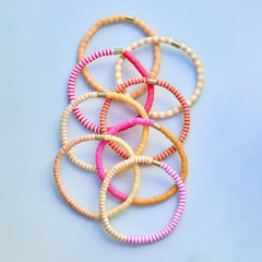 Warm Breeze Stretch Bracelet Set of 8