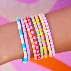 Vacation Vibes Stretch Bracelet Set of 8