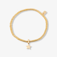 Harper Disc Bead Stretch Bracelet