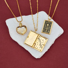 Book of Magic Pendant Necklace