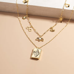 Book of Magic Pendant Necklace