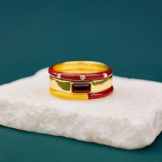 Gryffindor™ 3 Ring Stack