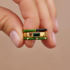 Slytherin™ 3 Ring Stack