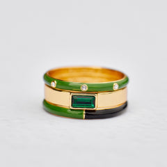 Slytherin™ 3 Ring Stack