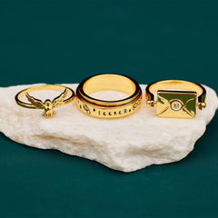 Hogwarts™ Letter Flip Ring