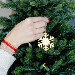 Engravable Snowflake Ornament