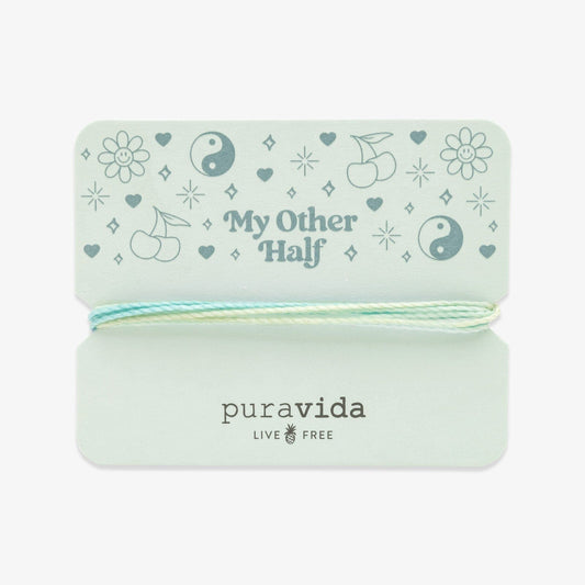 My Other Half Bracelet Card