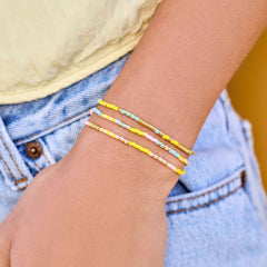 Sunset Beach Stretch Bracelet Set of 3