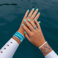 Shark Week Bead Stretch Bracelet Set of 3