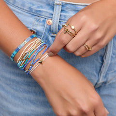 Protect the Sharks Stretch Bracelet Set of 8