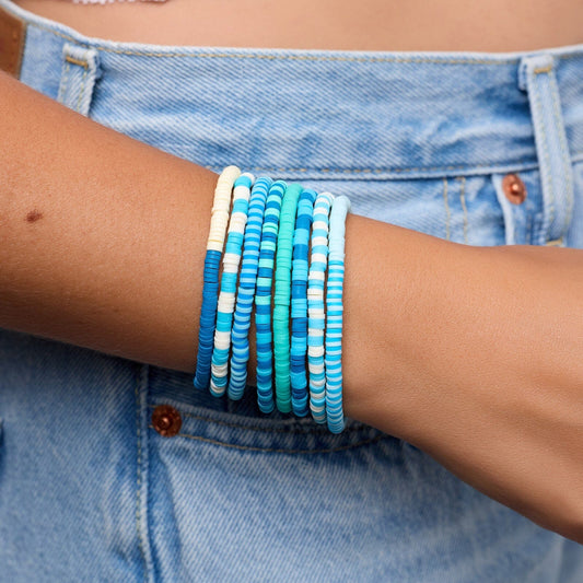 Shark Week Stretch Bracelet Set of 8