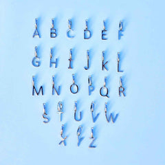 Harper Calibri Alphabet Charm