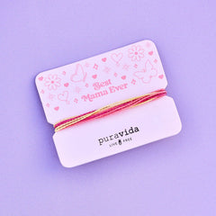 Best Mama Ever Bracelet Card