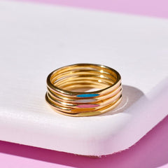 Headliner Enamel Ring Stack