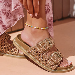 Neon Lights Stretch Anklet