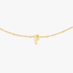 Alphabet Satellite Chain Choker