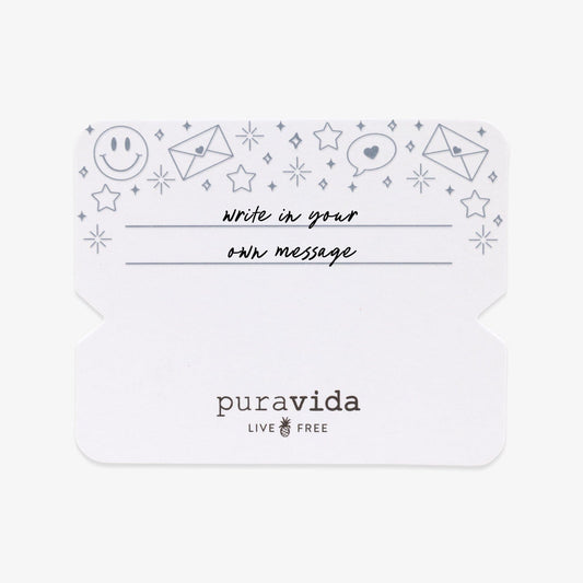 Write Your Own Bracelet Card