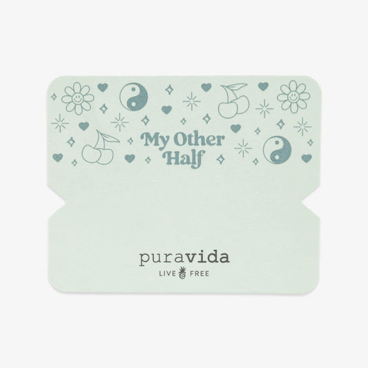 My Other Half Bracelet Card