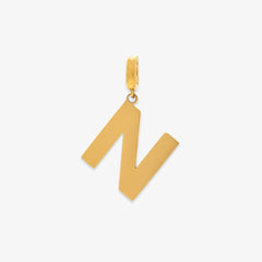 Harper Slanted Statement Alphabet Charm