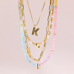 Initial Pendant Necklace