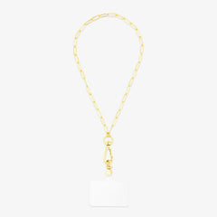 Paperclip Chain Wristlet Phone Chain