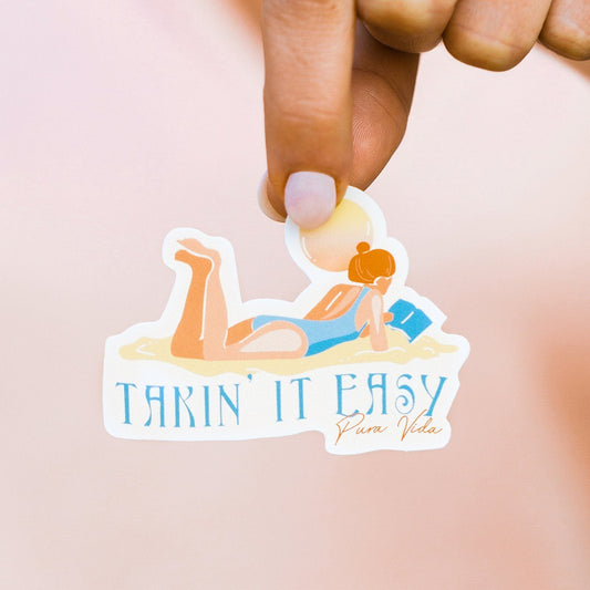 Takin' it Easy Sticker